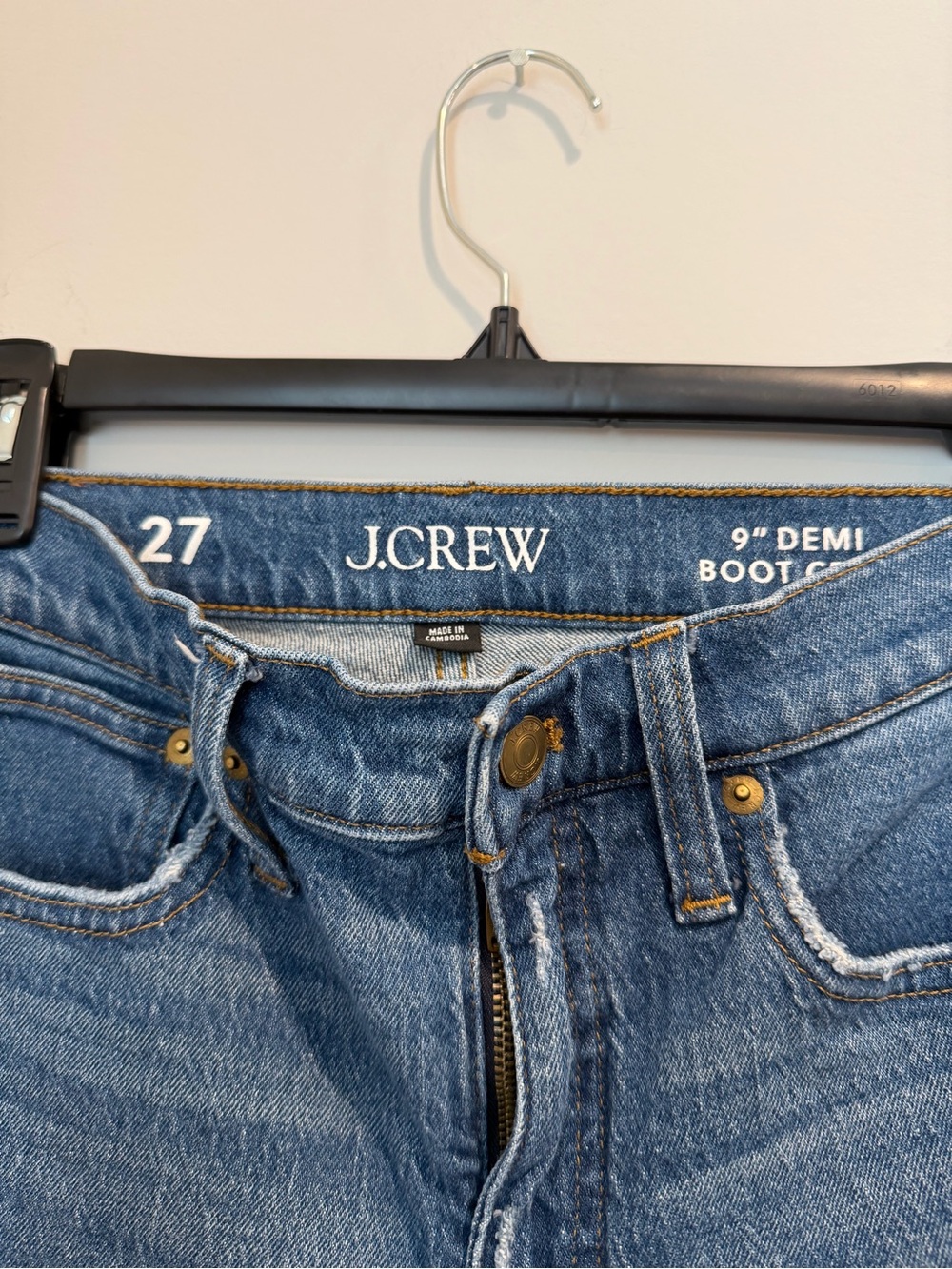J. Crew Blue Denim Jeans Boot Cut